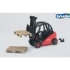 Bruder Linde H30D trukki ja 2 lavaa