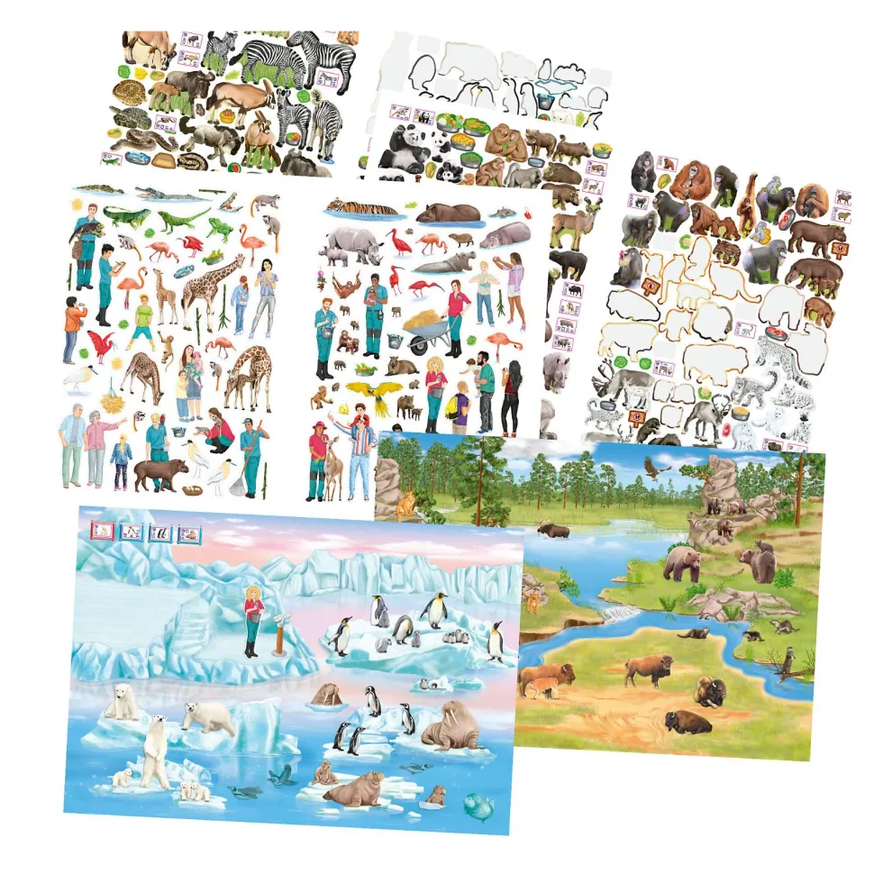 Create your Zoo Tarrakirja
