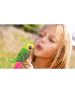 Digibird laulaa ja liikkuu