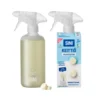 Hajusteeton keittiönpuhdistusaine, starttipakkaus – pullo + 2 tablettia