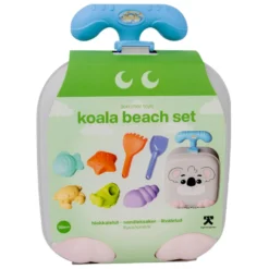 Hiekkalelut matkalaukussa Koala
