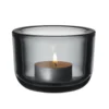 Iittala kynttilälyhty 6cm harmaa