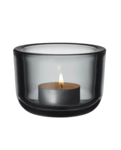 Iittala kynttilälyhty 6cm harmaa