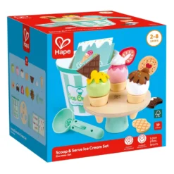 Jäätelöt leikkisetti Hape