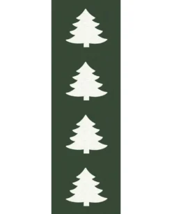 Kaitaliina 40x160cm kuusi vihreä