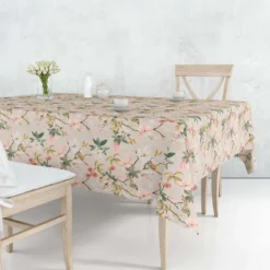 Kerniliina 140cm kukat persikka