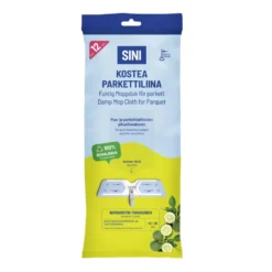 Kostea parkettiliina Sini
