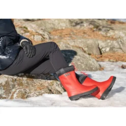Kumisaapas Winter Ultra punainen