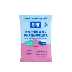 Kylppäri ja WC pikasiivousliina, 30 kpl