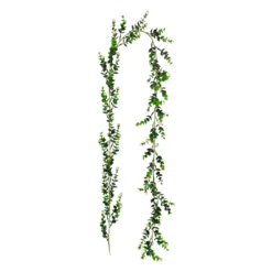 Köynnös valkoisilla minikukilla 180cm