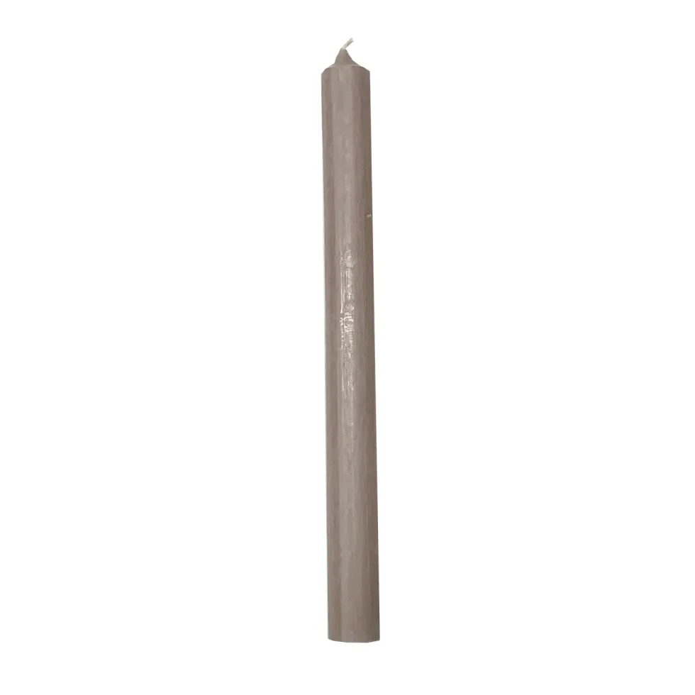 Kynttilä 25cm taupe