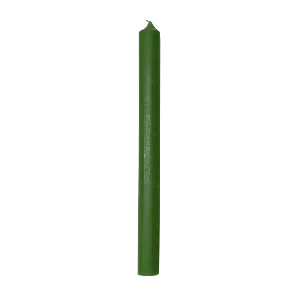 Kynttilä 25cm vihreä