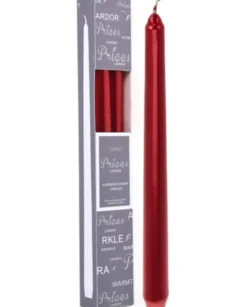 Kynttilä 2kpl/pkt 25cm punainen