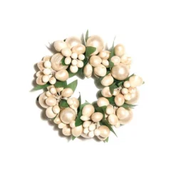 Kynttilämansetti 3cm kerma