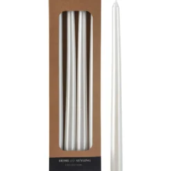 Kynttilät 30cm 4kpl valkoinen