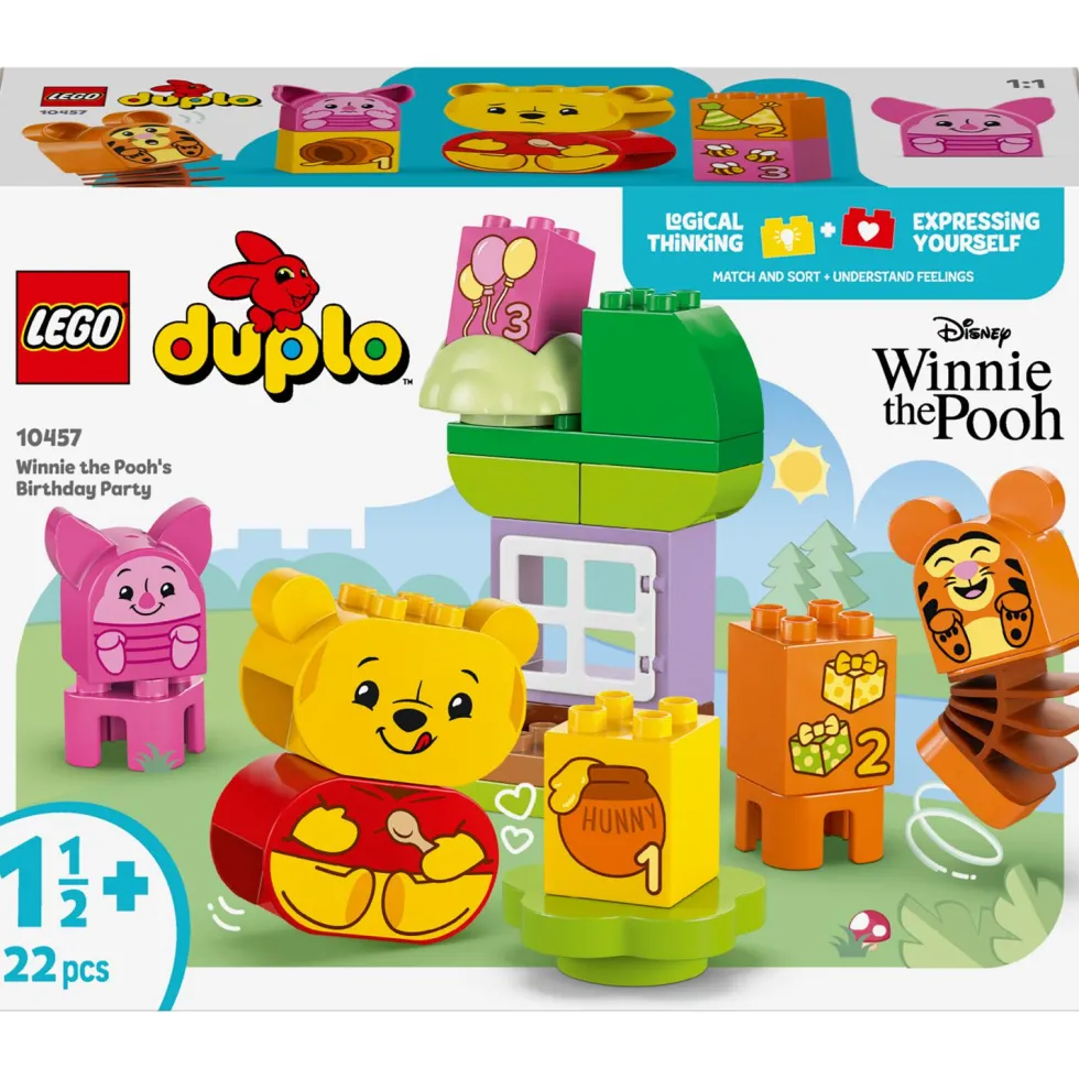 Lego® Duplo® 10457 Nalle Puhin syntymäpäivät