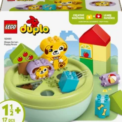 Lego® Duplo®10441 Opetellaan muotoja: Koiranpentujen talo