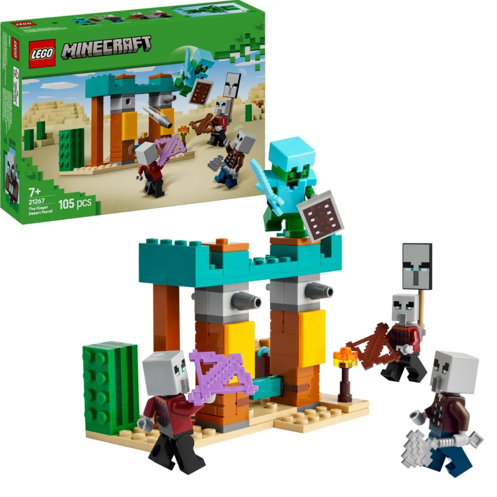 Lego® Minecraft® 21267 Pahalaisten aavikkopartio