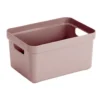Muovilaatikko pinkki 13L