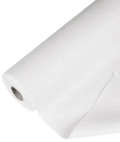 Muovitettu frotee 50cm valkoinen