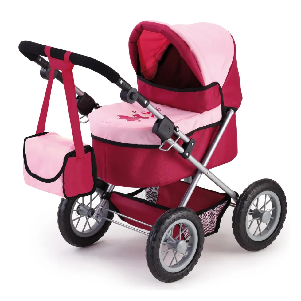 Nukenvaunut Trendy pinkki/roosa