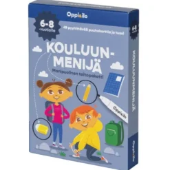 Oppi&ilo kouluun menijä-puuhakortit