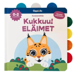 Oppi&ilo Kukkuu! Eläimet huopalappukirja