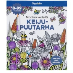 Oppi&ilo Maalaa vedellä keijupuutarha -puuhakirja