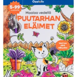 Oppi&ilo Maalaa vedellä puutarhan eläimet