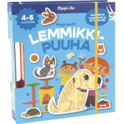 Oppi&ilo Magneetti lemmikkipuuhat 4-5v