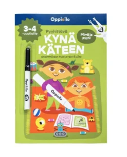 Oppi&ilo Pyyhittävä Kynä käteen-puuhakirja