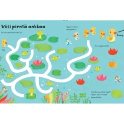 Oppi&ilo Pyyhittävät Eläinpuuhat -puuhakirja