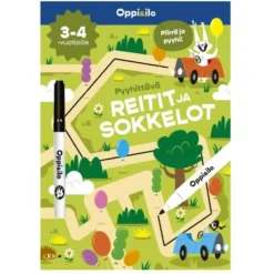Oppi&ilo Pyyhittävät reitit ja sokkelot