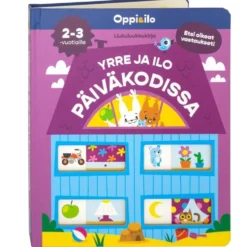 Oppi&ilo Yrre ja Ilo päiväkodissa liukuluukkukirja