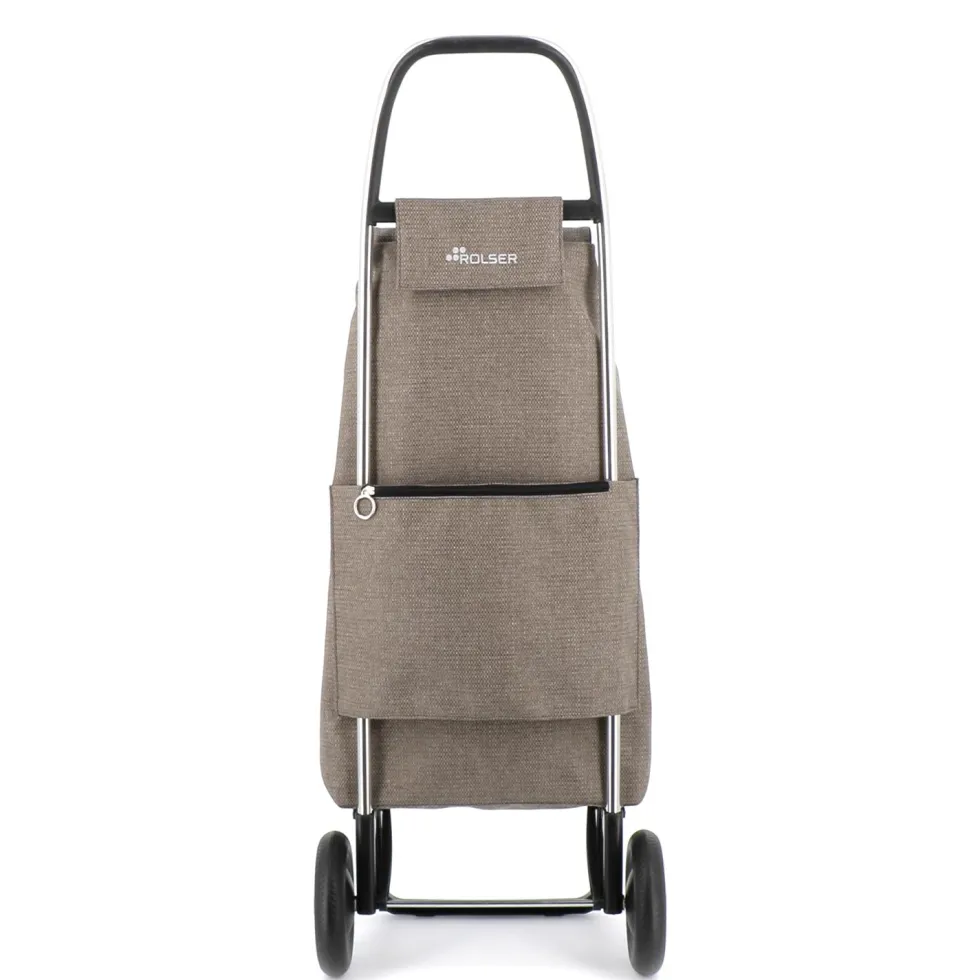 Ostoskärry beige 43l