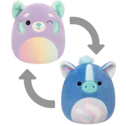 Pehmolelu Squishmallows 13cm käännettävä