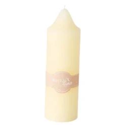 Pilarikynttilä 30cm kerma