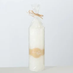 Pilari kynttilä valkoinen 30cm