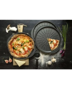 Pizzaleikkuri non-stick musta