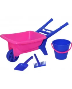 Plasto kottarisetti pinkki ja sininen