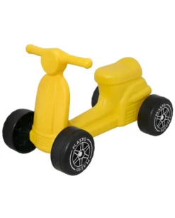 Plasto skootteri keltainen