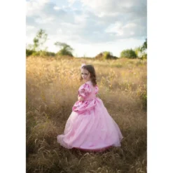 Prinsessamekko pinkki 2-4 vuotiaalle
