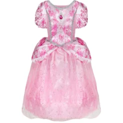 Prinsessamekko pinkki 2-4 vuotiaalle
