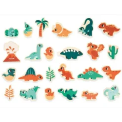 Puiset magneetit dinosaurukset