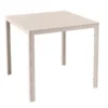 Puutarhapöytä beige 78x78cm