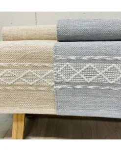 Puuvillamatto Diamond beige