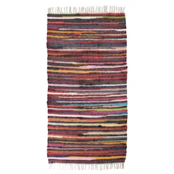 Puuvillamatto värikäs 80 x 250 cm