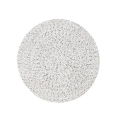 Pyöreä tabletti musta-valkoinen