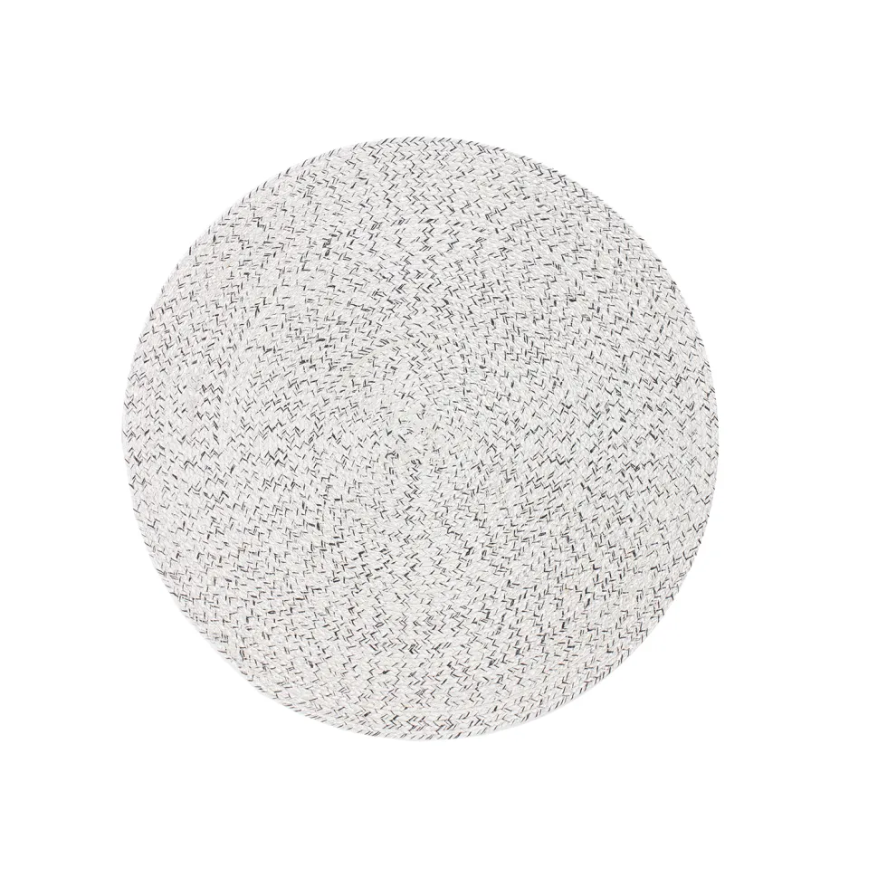Pyöreä tabletti musta-valkoinen