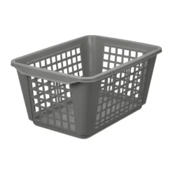 Pyykki- ja yleiskori 46l kivenharmaa